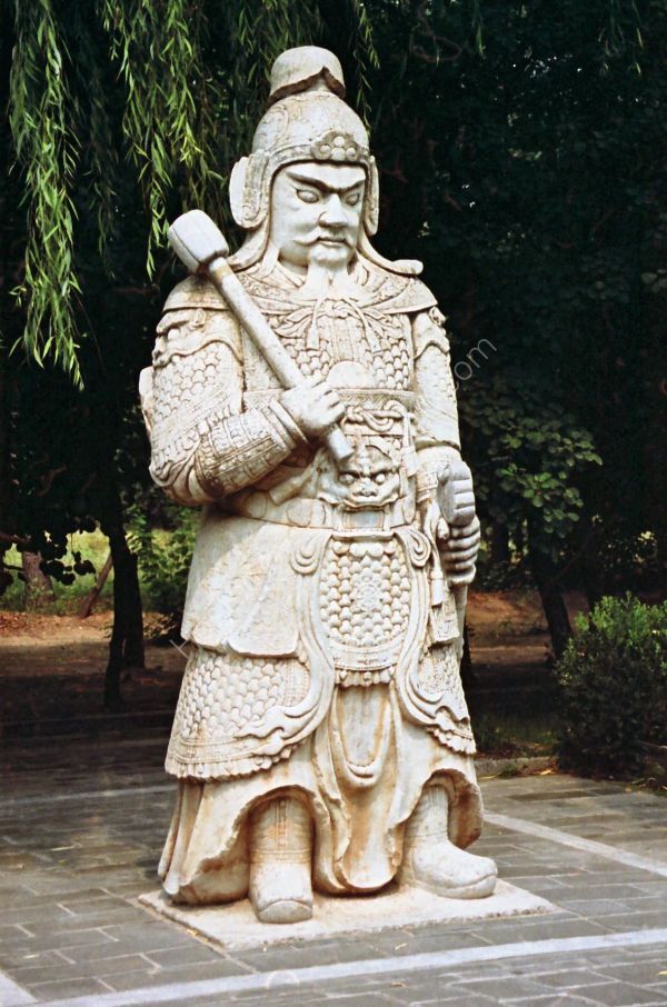 Stone Warrior, Sacred Way, Ming Tombs, Beijing